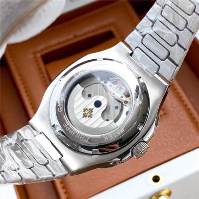 Replica Nautilus A21j Automatic Movement Mens Watch White Tourbillon Dial Stainless Steel E179