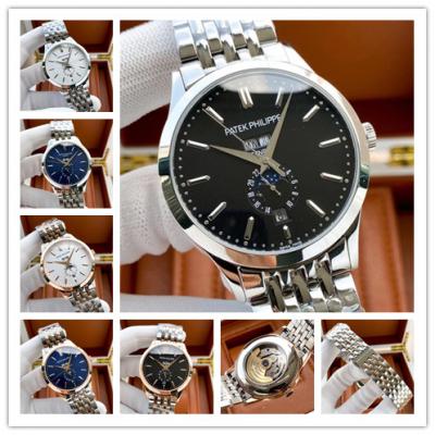 Replica Grand Complications A21j Automatic Movement Mens Watch Black Dial Stainless Steel A E191