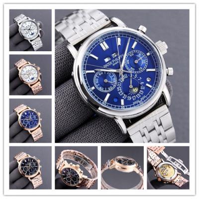 Replica Grand Complications A21j Automatic Movement Mens Watch Blue Dial Stainless Steel E209