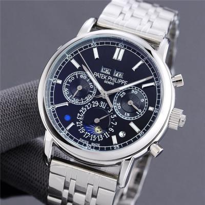 Replica Grand Complications A21j Automatic Movement Mens Watch Blue Dial Stainless Steel E209