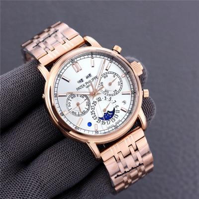 Replica Grand Complications A21j Automatic Movement Mens Watch Blue Dial Stainless Steel E209