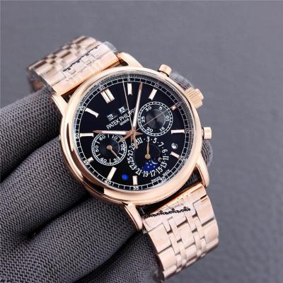 Replica Grand Complications A21j Automatic Movement Mens Watch Blue Dial Stainless Steel E209