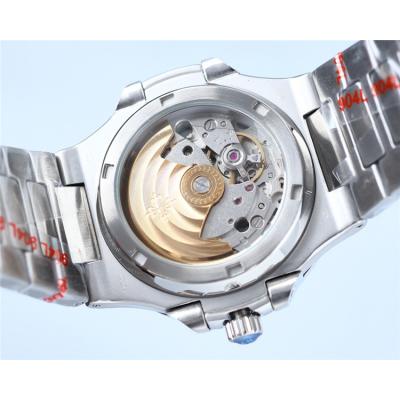 Replica Nautilus Japan Miyota 8215 Automatic Mens Watch Blue Dial Diamonds Case Stainless Steel B E213