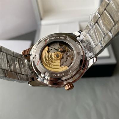 Replica Aquanaut A21j Automatic Movement Mens Watch Silver Dial Two Tone Rose Gold B E221