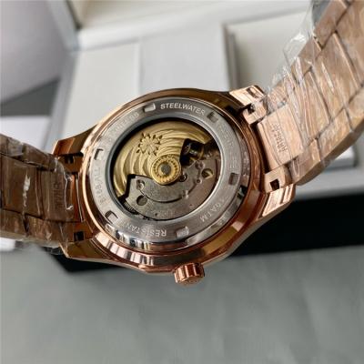 Replica Aquanaut A21j Automatic Movement Mens Watch Blue Dial Rose Gold C E221