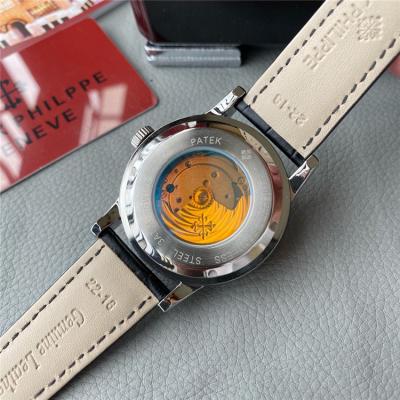 Replica Grand Complications Japan Miyota 8215 Automatic Mens Watch Starry Sky Dial Diamonds Case Leather Strap A E222