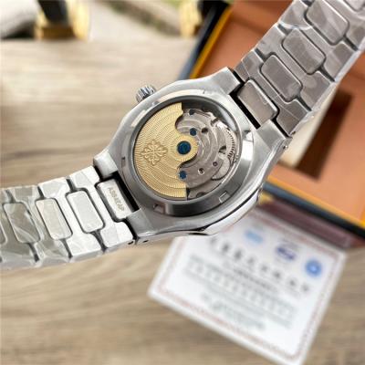 Replica Nautilus A21j Automatic Movement Womens Watch Blue Dial Diamonds Case Stainless Steel E225