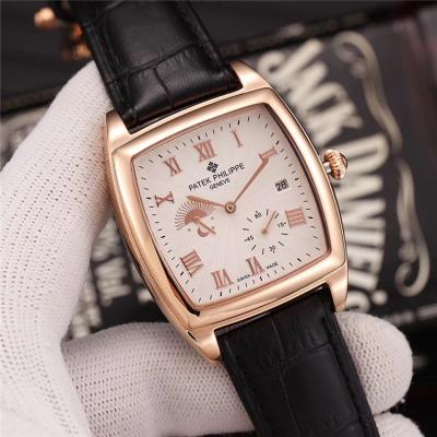 Replica Gondolo Japan Miyota 8215 Automatic Movement Mens Watch Black Dial Leather Strap G12