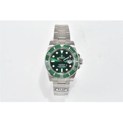 Submariner 116610LV VR3135 Automatic Mens Watch Best Edition Clean Ceramics Bezel Green Dial 904L SS Bracelet