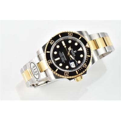 Submariner 116613 VR3135 Automatic Mens Watch Best Edition Clean Two Tone YG Ceramic Bezel Black Dial 904L SS Bracelet