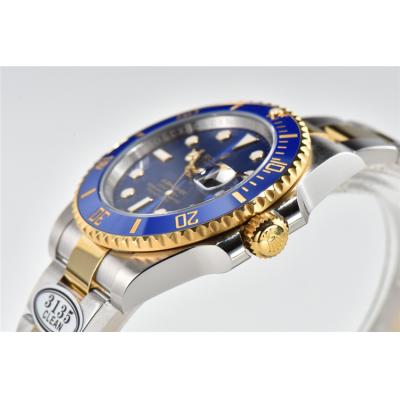 Submariner 116613 VR31355 Automatic Mens Watch Best Editio Clean Two Tone YG Ceramic Bezel Blue Dial 904L SS Bracelet