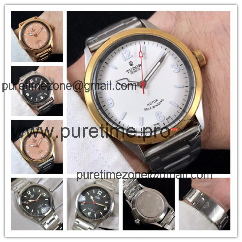 Replica Heritage Ranger A21j Automatic Movement Mens Watch White Dial Stainless Steel E08