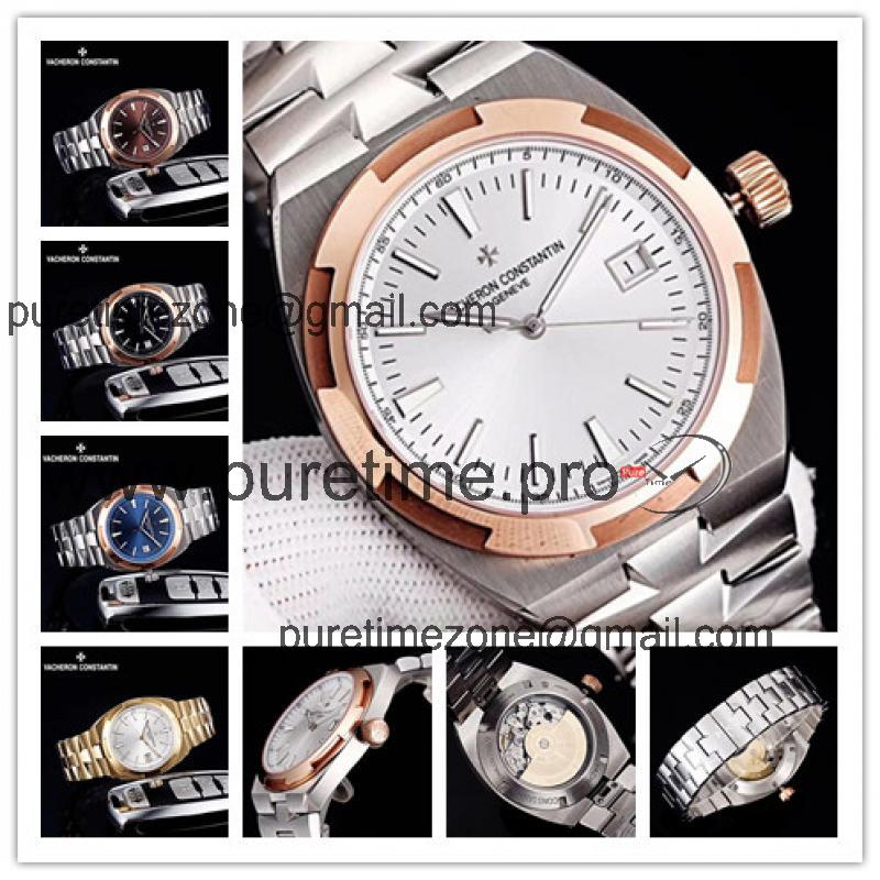 Replica Overseas 5100 Automatic Movement Mens Watch White Dial Stainless Steel B E06