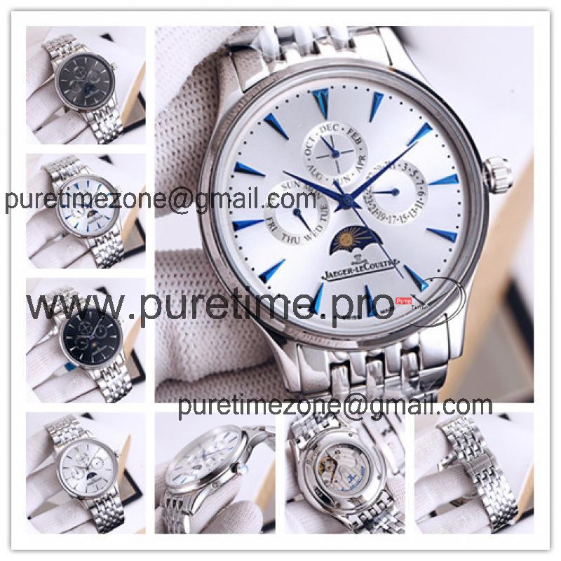 Replica Patrimony A21j Automatic Movement Mens Watch Silver Dial Stainless Steel B E84