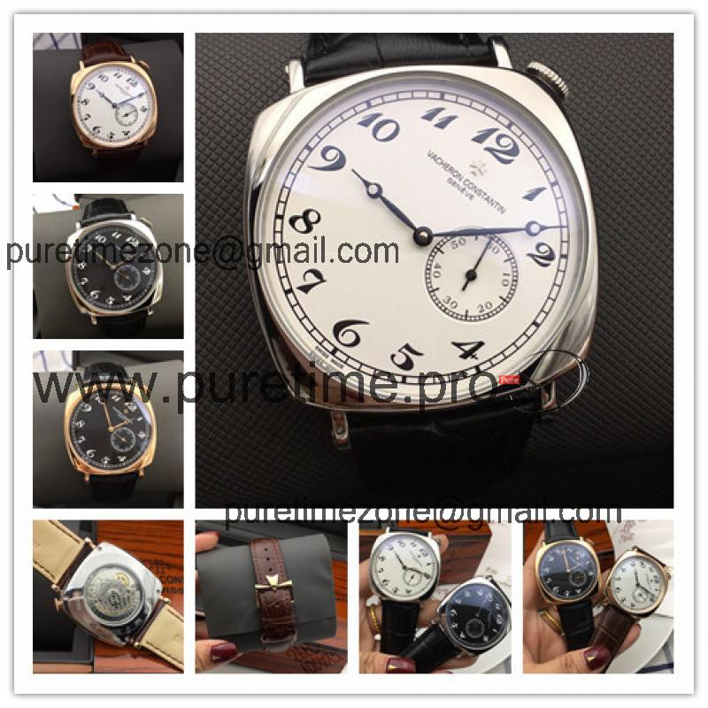 Replica Harmony A2813 Automatic Movement Mens Watch White Dial Leather Strap E87