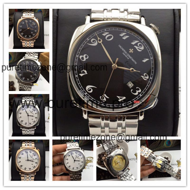 Replica Harmony A21j Automatic Movement Mens Watch Black Dial Stainless Steel E152