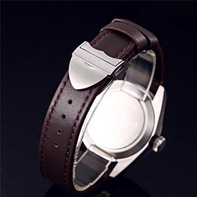 Replica Black Bye A21j Automatic Movement Mens Watch Black Dial Leather Strap B E16