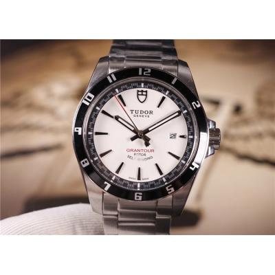 Replica Grantour Japan Miyota 8215 Automatic Movement Mens Watch White Dial Stainless Steel E20