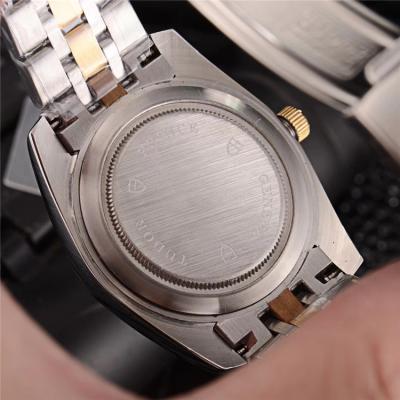 Replica Heritage Advisor A21j Automatic Movement Mens Watch White Dial Two Tone Yellow Gold B E29