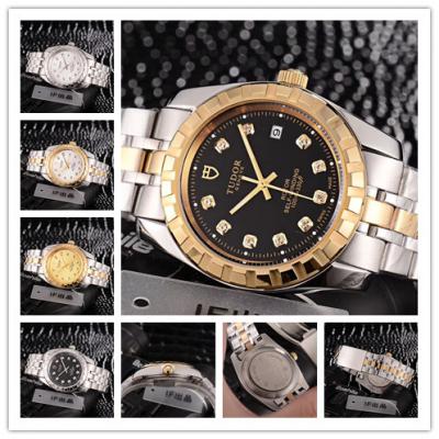 Replica Heritage Advisor A21j Automatic Movement Mens Watch Black Dial Two Tone Yellow Gold D E29