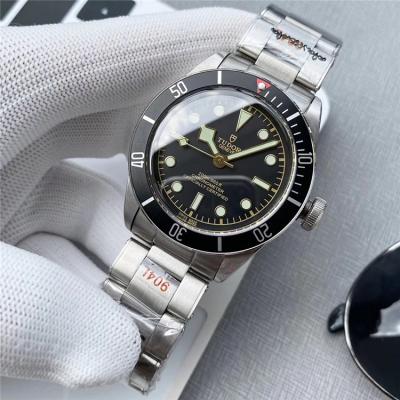 Replica Black Bye Japan Miyota 8215 Automatic Movement Mens Watch Black Dial Stainless Steel E39