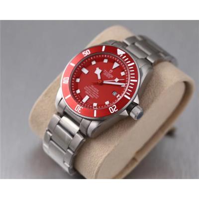 Replica Pelagos Japan Miyota 8215 Automatic Movement Mens Watch Red Dial Stainless Steel G08