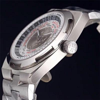 Replica Overseas 5100 Automatic Movement Mens Watch Blue Gray Dial Stainless Steel E05