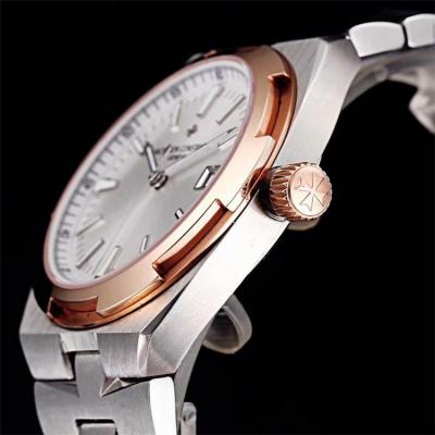 Replica Overseas 5100 Automatic Movement Mens Watch White Dial Stainless Steel B E06