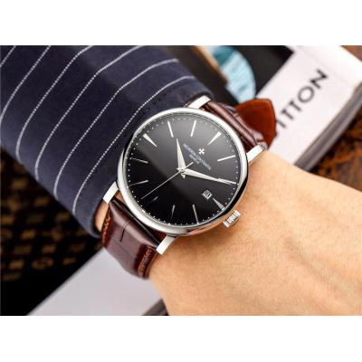 Replica Patrimony A21j Automatic Movement Mens Watch White Dial Leather Strap A E22