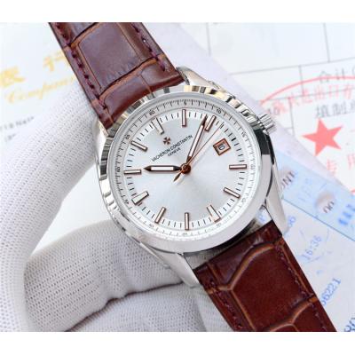 Replica Traditionnelle Japan Miyota 8215 Automatic Mens Watch Blue Dial Leather Strap E28