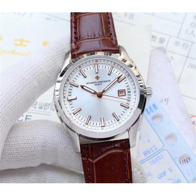 Replica Traditionnelle Japan Miyota 8215 Automatic Mens Watch Blue Dial Leather Strap E28