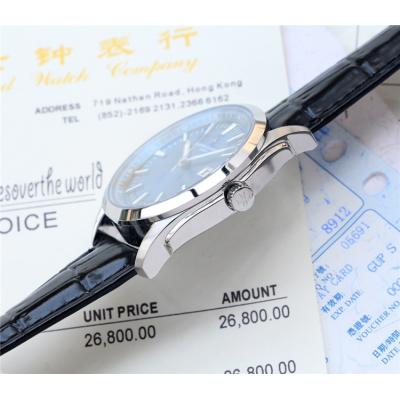 Replica Traditionnelle Japan Miyota 8215 Automatic Mens Watch Blue Dial Leather Strap E28