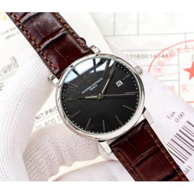 Replica Patrimony A21j Automatic Movement Mens Watch White Dial Leather Strap B E29