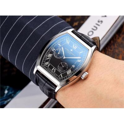 Replica Malte A21j Automatic Movement Mens Watch White Dial Leather Strap A E35