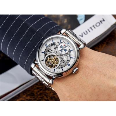 Replica Metiers D'art A21j Automatic Movement Mens Watch Skeleton Dial Two Tone Rose Gold E52