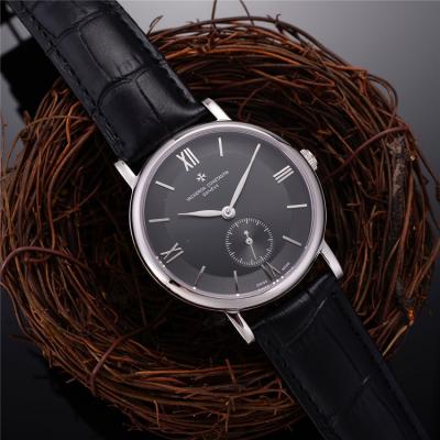 Replica Patrimony A21j Automatic Movement Mens Watch White Dial Leather Strap A E62