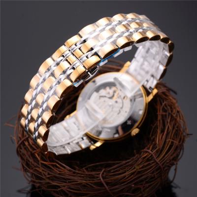 Replica Patrimony A21j Automatic Movement Mens Watch White Dial Two Tone Yellow Gold B E62