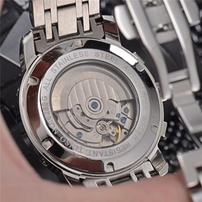 Replica Traditionnelle A21j Automatic Movement Mens Watch Black Dial Stainless Steel A E70