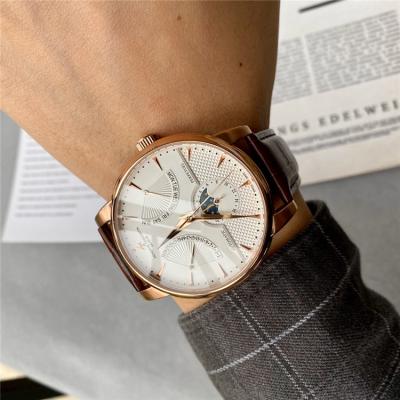 Replica Patrimony A21j Automatic Movement Mens Watch White Dial Leather Strap E71