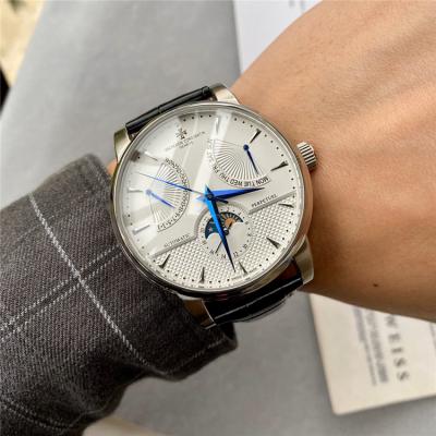 Replica Patrimony A21j Automatic Movement Mens Watch White Dial Leather Strap E71