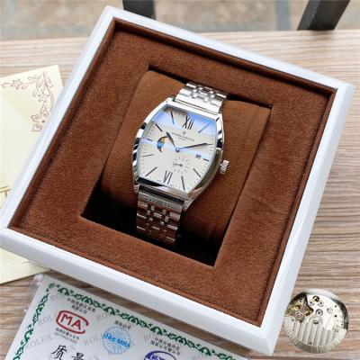 Replica Malte A21j Automatic Movement Mens Watch White Dial Stainless Steel A E75