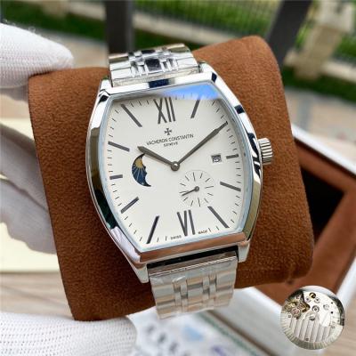 Replica Malte A21j Automatic Movement Mens Watch White Dial Stainless Steel A E75