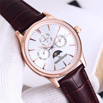 Replica Patrimony A21j Automatic Movement Mens Watch White Dial Leather Strap A E84