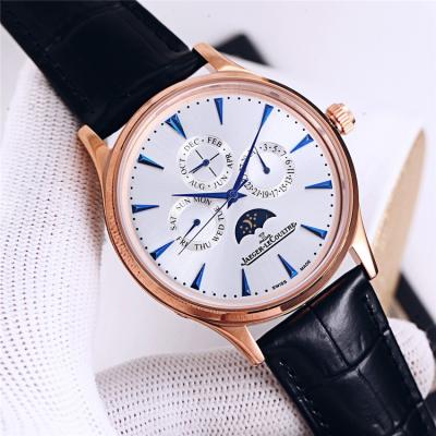 Replica Patrimony A21j Automatic Movement Mens Watch White Dial Leather Strap A E84