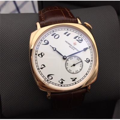 Replica Harmony A2813 Automatic Movement Mens Watch White Dial Leather Strap E87