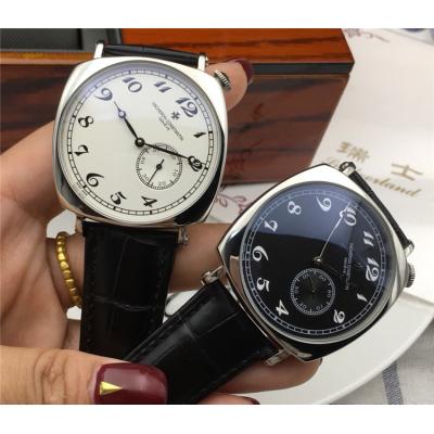 Replica Harmony A2813 Automatic Movement Mens Watch White Dial Leather Strap E87