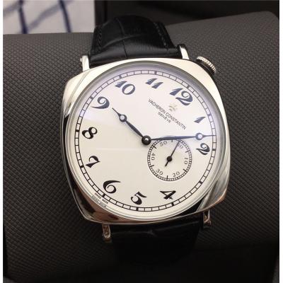 Replica Harmony A2813 Automatic Movement Mens Watch White Dial Leather Strap E87