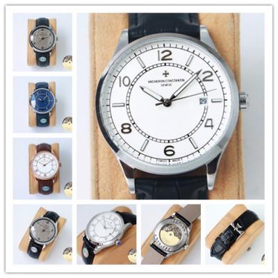 Replica Traditionnelle A21j Automatic Movement Mens Watch White Dial Leather Strap E116