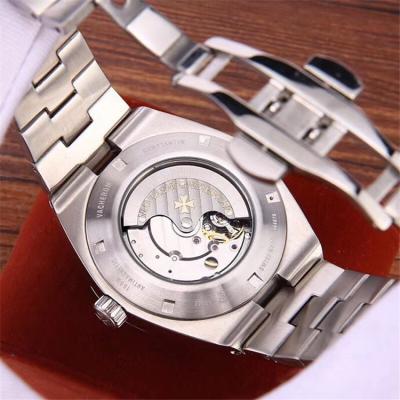 Replica Overseas A21j Automatic Movement Mens Watch Blue Dial Stainless Steel A E137