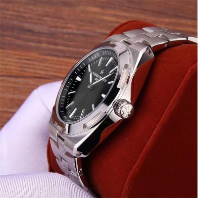 Replica Overseas A21j Automatic Movement Mens Watch Blue Dial Stainless Steel A E137